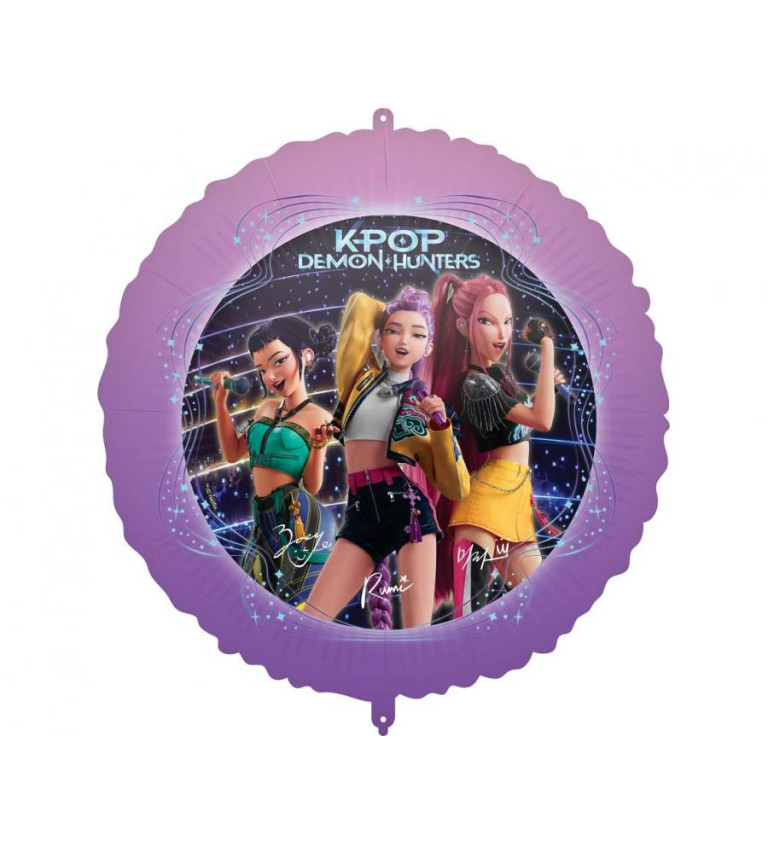Fóliový balónek – K-POP Demon Hunters